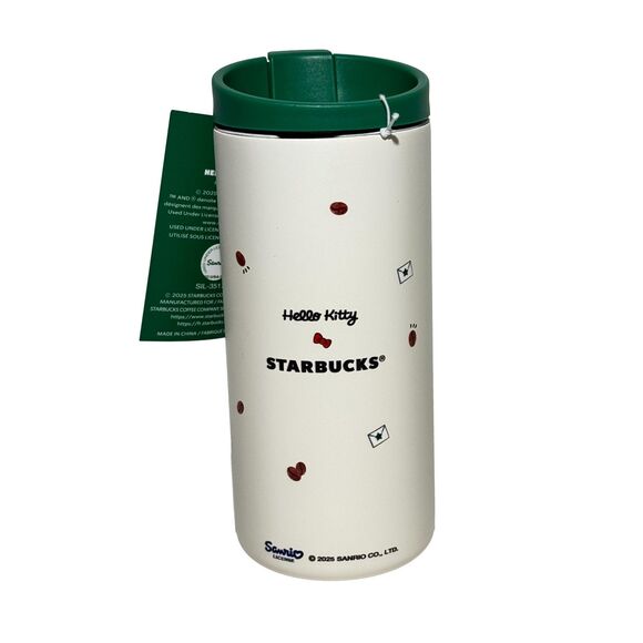 2025 Starbucks x Hello Kitty Stainless Steel Sip Top Tumbler 12 oz VIRAL - Picture 2 of 7